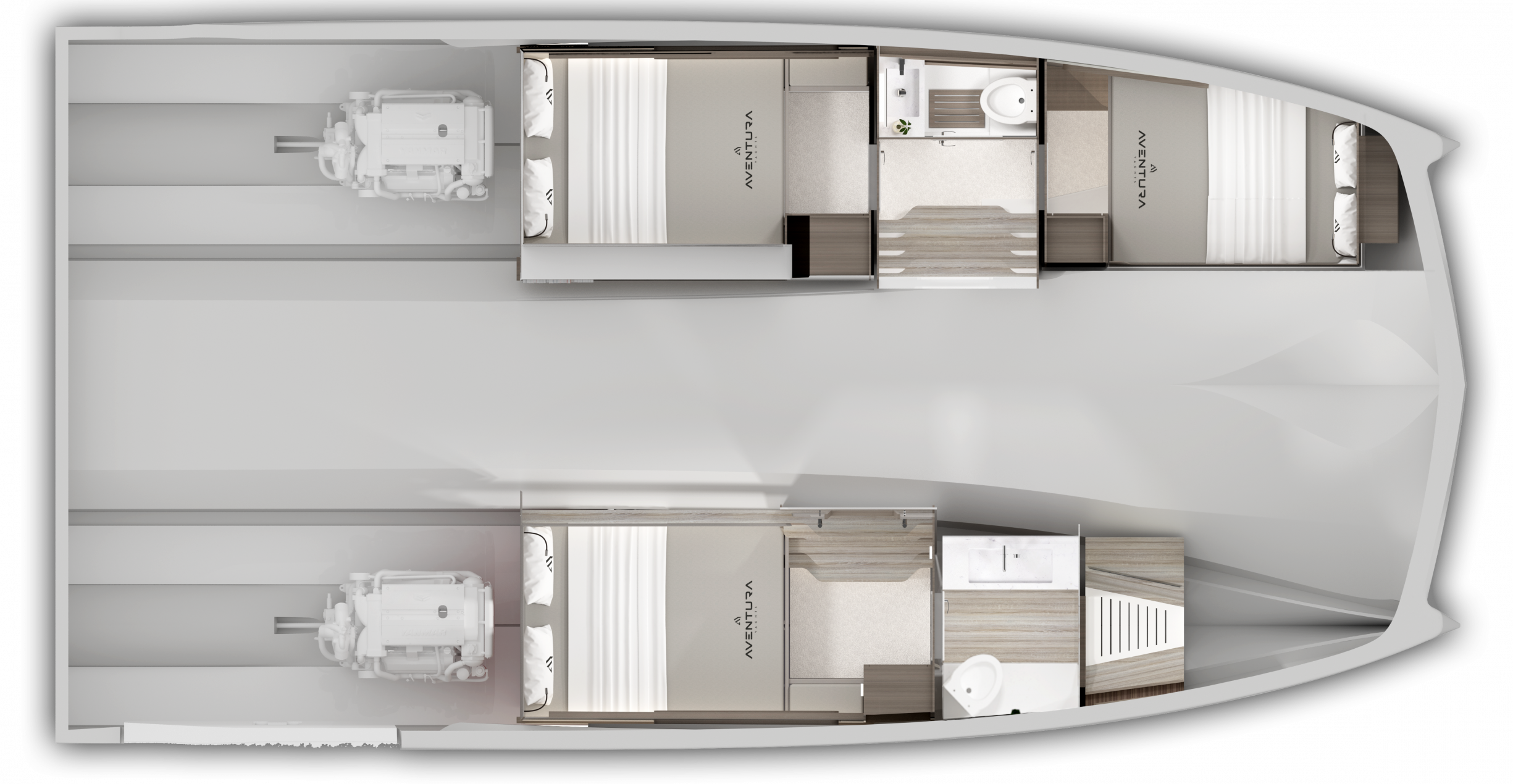 3 cabines zoning flotteurs